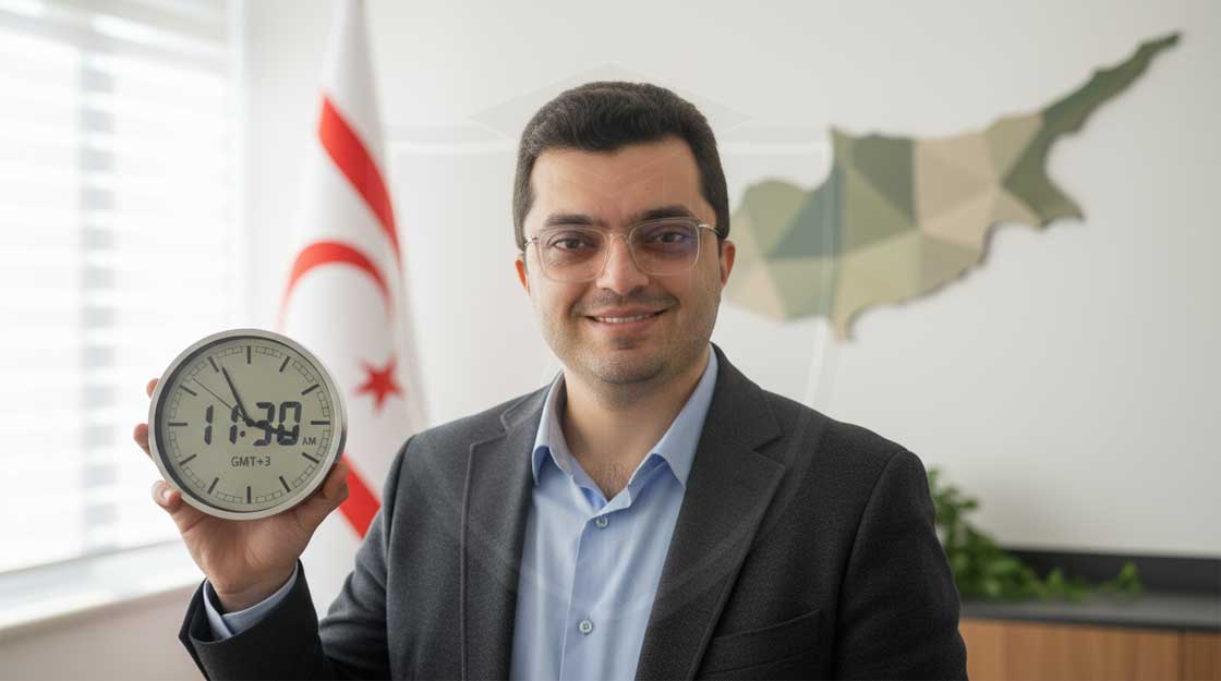 ساعت قبرس شمالی